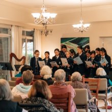 Wenona Students Spread Joy Through Music Therapy Wenona Students Spread Joy Through Music Therapy