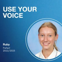 Use your voice Use your voice
